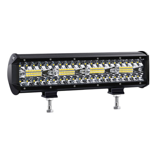 Kraumi Faro Trabajo LED de Coche 12V 7’’ 300W Faros Led 27,000LM 6000K IP67 Impermeable Off-road Foco para Moto ATV SUV Tractor Camión Barco