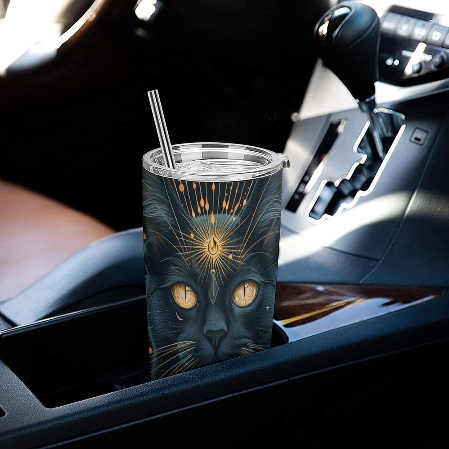 Camion grande Vaso Térmico Aislante - Ideal Para Café Y Bebidas Calientes - Termo Con Tapadera Segura Y Diseño Duradero 20oz