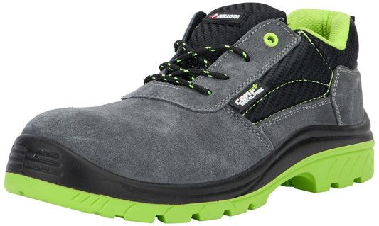 Bellota 7231046S1P - Zapatos de Seguridad de Hombre y Mujer (Talla 46) de Piel Serraje Transpirable, Ligeras y Resistentes a Golpes y Rozaduras