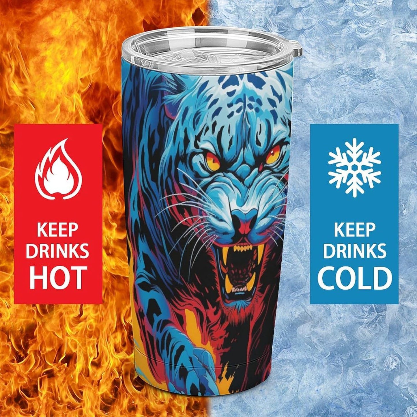 Camion grande Vaso Térmico Aislante - Ideal Para Café Y Bebidas Calientes - Termo Con Tapadera Segura Y Diseño Duradero 20oz
