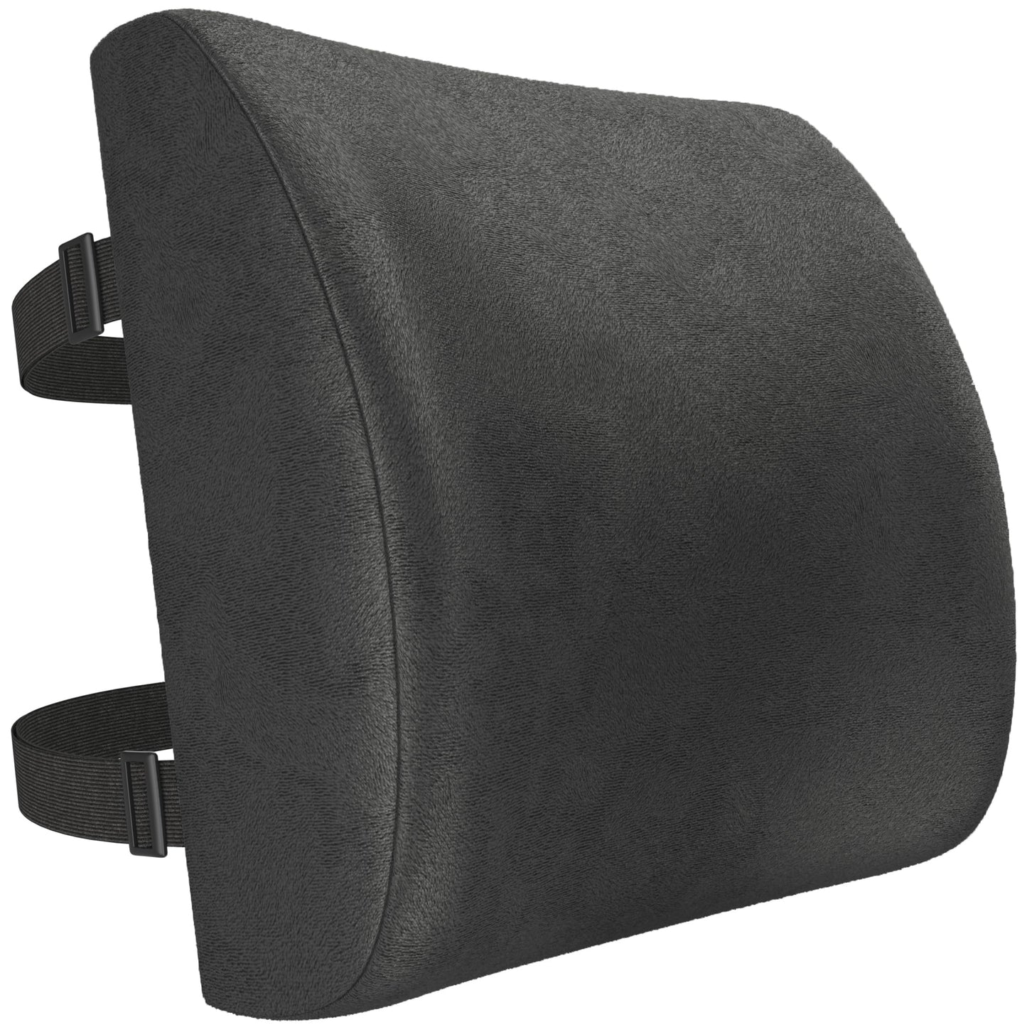 FORTEM Cojín Lumbar Ergonómico para Silla de Oficina, Coche y Gaming, con Espuma Viscoelástica de Alta Densidad y Funda Lavable, Respaldo Ortopédico para Mayor Comodidad