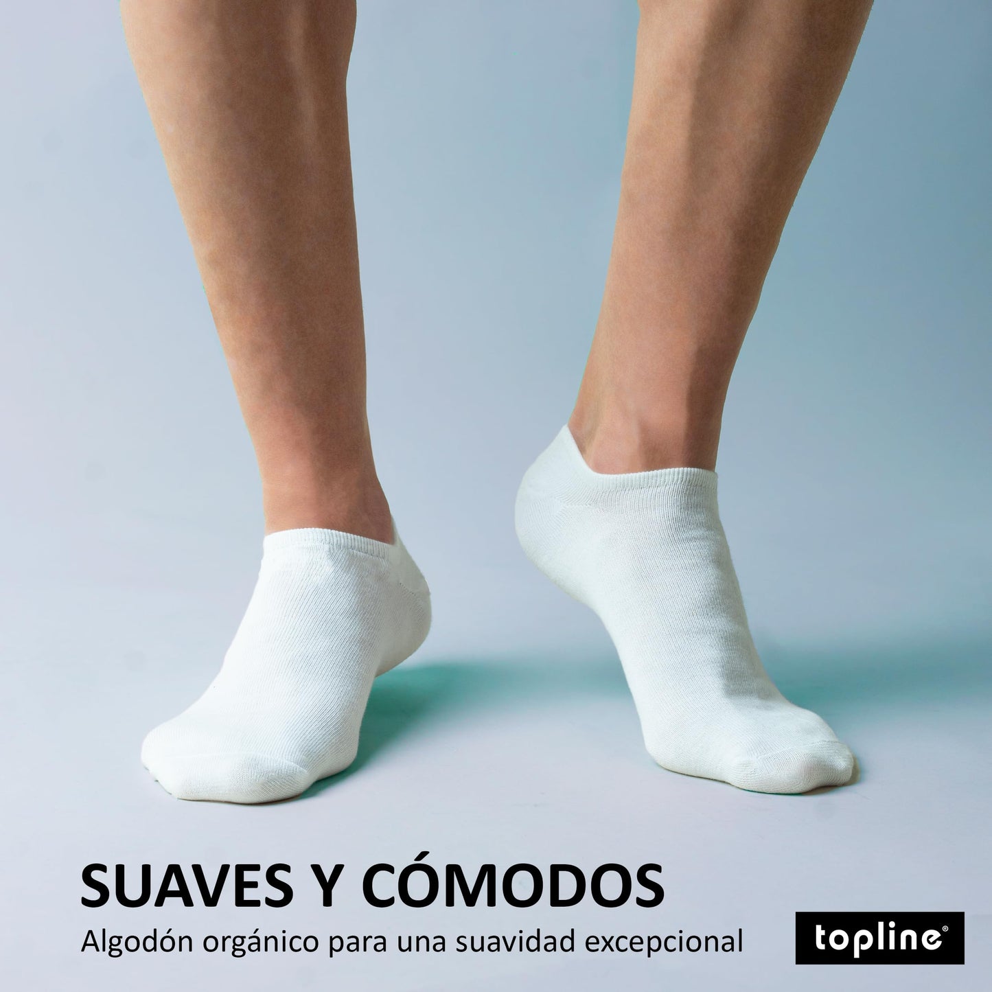 topline 12 Pares Calcetines tobilleros hombre & Calcetines tobilleros mujer - Calcetines hombre cortos - Calcetines tobilleros surtidos - Calcetines Mujer tobilleros