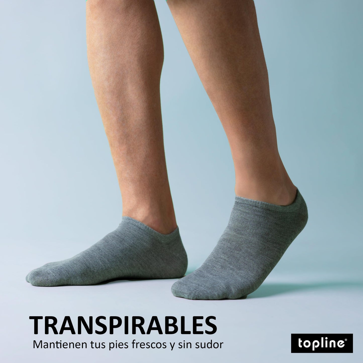 topline 12 Pares Calcetines tobilleros hombre & Calcetines tobilleros mujer - Calcetines hombre cortos - Calcetines tobilleros surtidos - Calcetines Mujer tobilleros