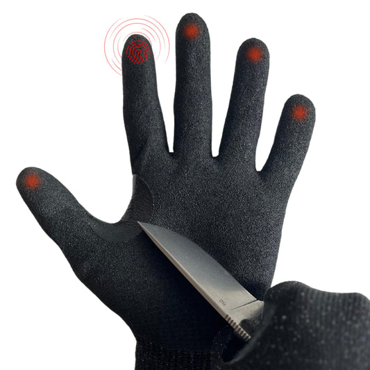 Tactical Tools Guantes anticortes policiales nivel 5 - Guantes trabajo Ideales como anticorte policiales/jardineria/guantes de trabajo (XL / 10)