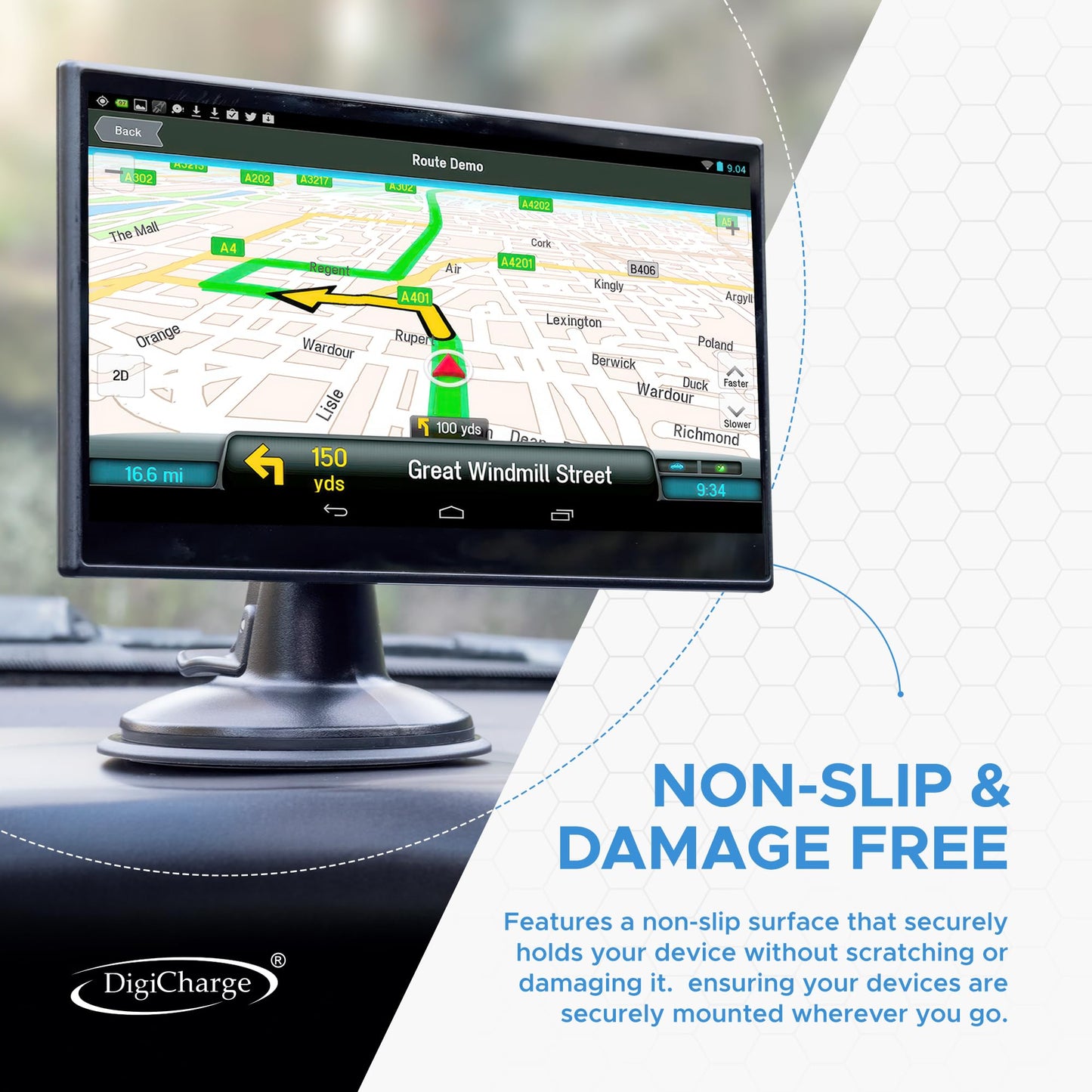 Discos Adhesivos para el salpicadero para Todos los navegadores Tomtom & Garmin GPS Start, Via, Go Classic Discover Basic Essential, Camper, Campervan, Dezl, Drive, Drivesmart, Driveassist, Nuvi
