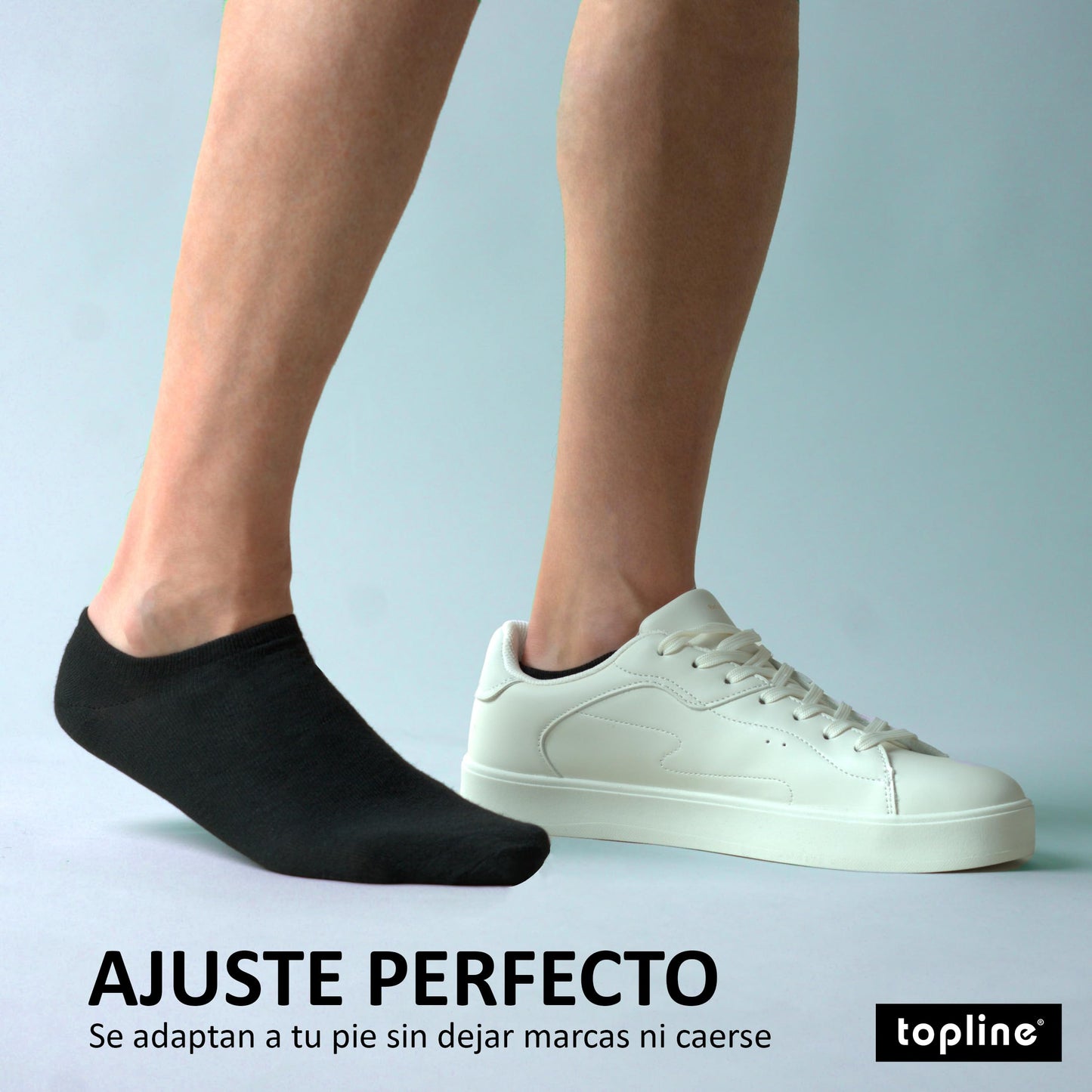 topline 12 Pares Calcetines tobilleros hombre & Calcetines tobilleros mujer - Calcetines hombre cortos - Calcetines tobilleros surtidos - Calcetines Mujer tobilleros