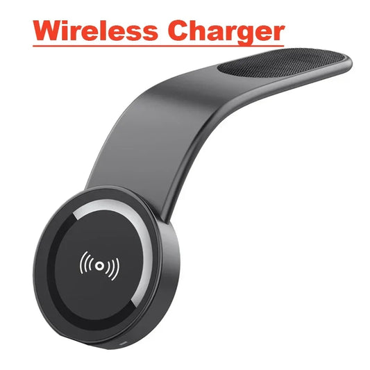 Magnetic Car Wireless Charger Fast Charging Car Phone Holder Center Control Screen Dashboard for iPhone 15 14 13 Samsung Xiaomi