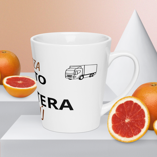 Taza de café " ESTA TAZA HA VISTO MAS CARRETERA QUE TU"